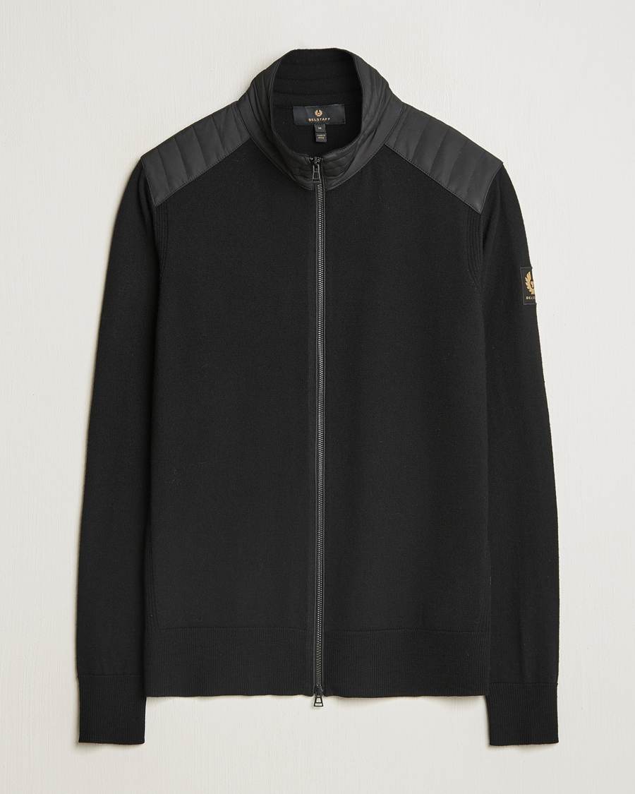 Homme | Pulls Et Tricots | Belstaff | Kelby Zip Cardigan Black