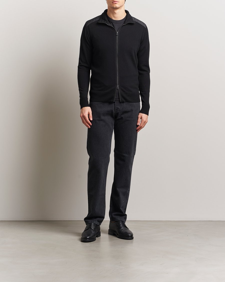 Homme | Pulls Et Tricots | Belstaff | Kelby Zip Cardigan Black