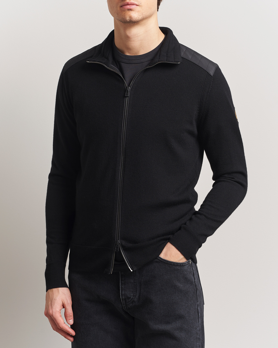 Homme | Pulls Et Tricots | Belstaff | Kelby Zip Cardigan Black