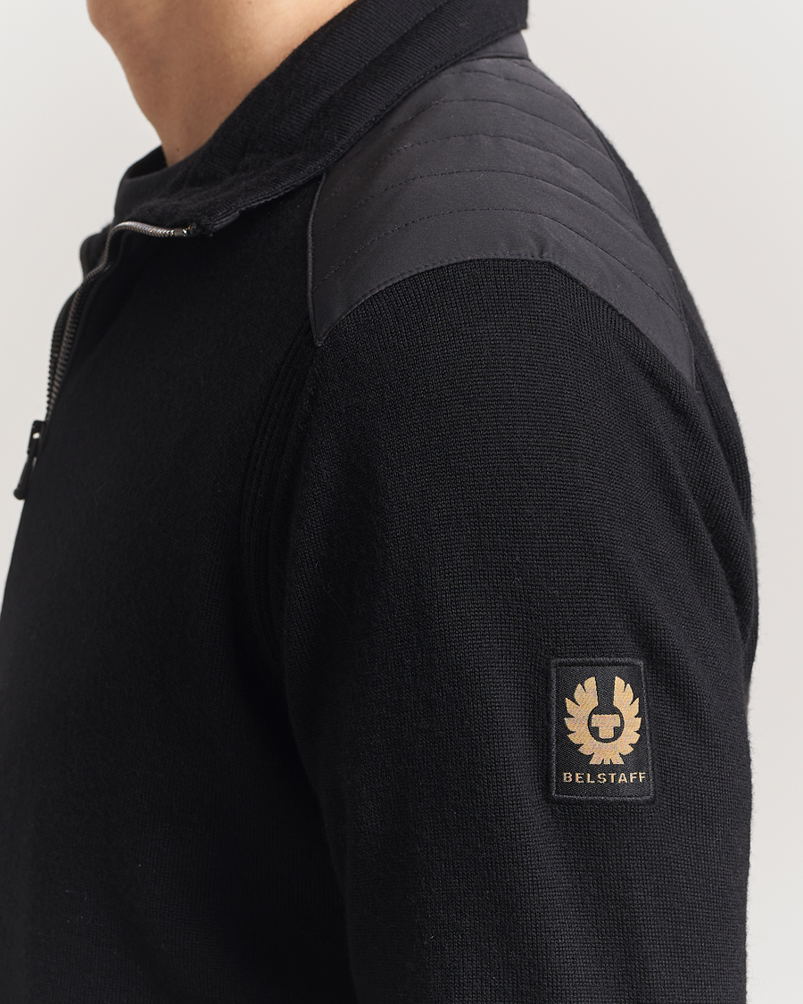 Homme | Pulls Et Tricots | Belstaff | Kelby Zip Cardigan Black