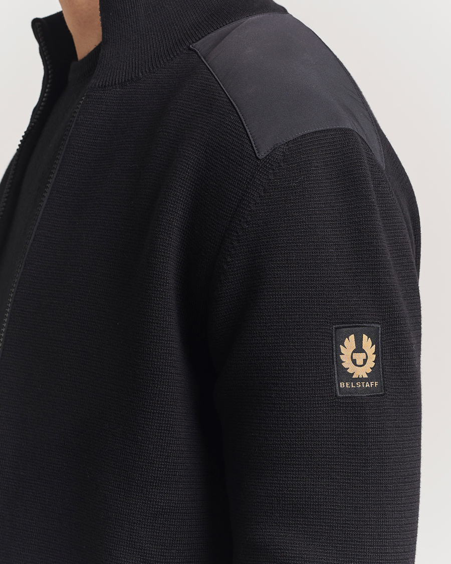 Homme | Pulls Et Tricots | Belstaff | Verge Zip Cardigan BLACK