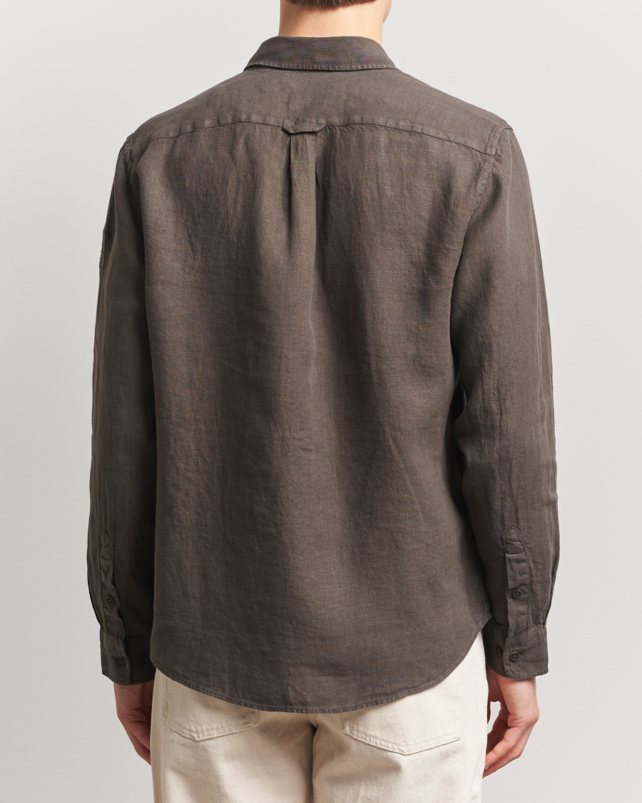 Homme | Chemises | Belstaff | Scale Linen Shirt Army