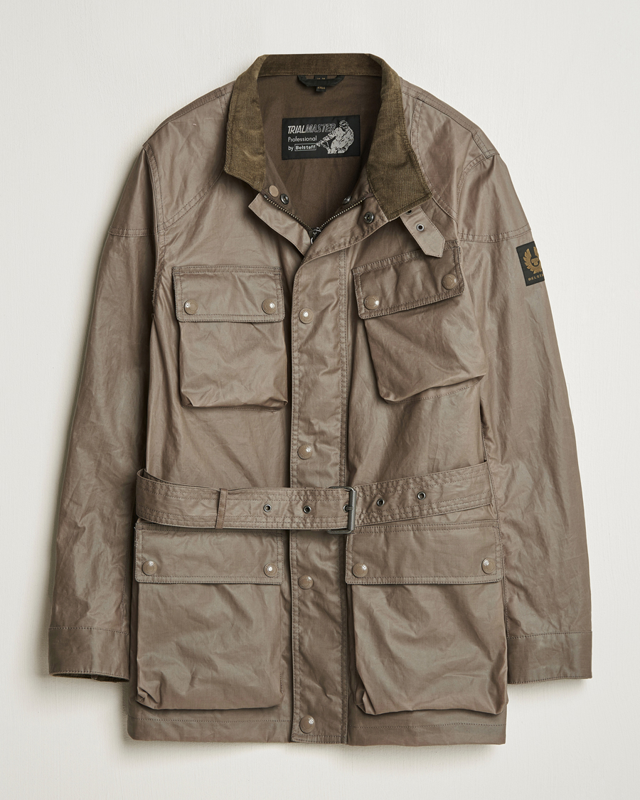 Homme | Manteaux Et Vestes | Belstaff | Trailmaster Waxed Jacket Dark Pumice