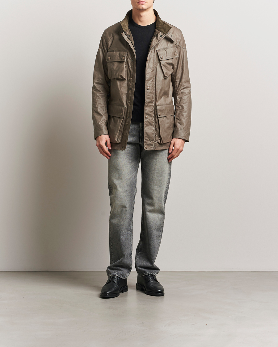 Homme | Manteaux Et Vestes | Belstaff | Trailmaster Waxed Jacket Dark Pumice
