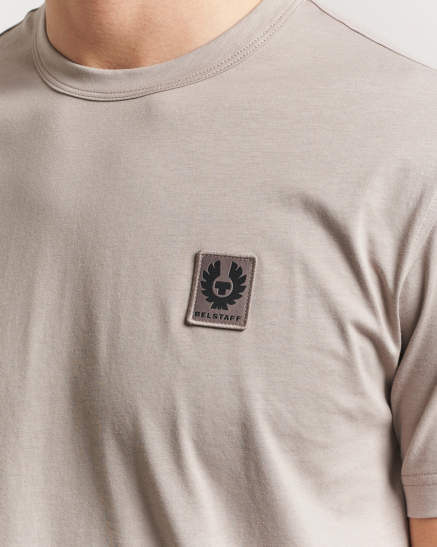 Homme | T-shirts | Belstaff | Cotton Logo T-Shirt Pumice