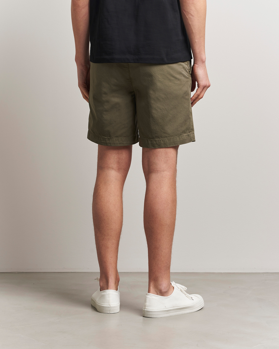 Homme | Shorts | Belstaff | Rally Cotton Shorts Surplus Green