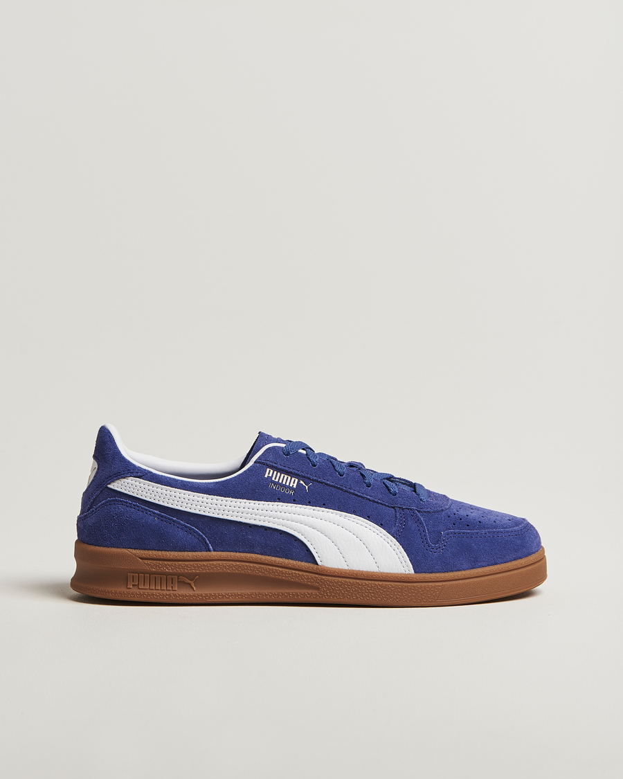 Homme | Puma Indoor Soft Sneaker Blue Crystal | Puma | Indoor Soft Sneaker Blue Crystal