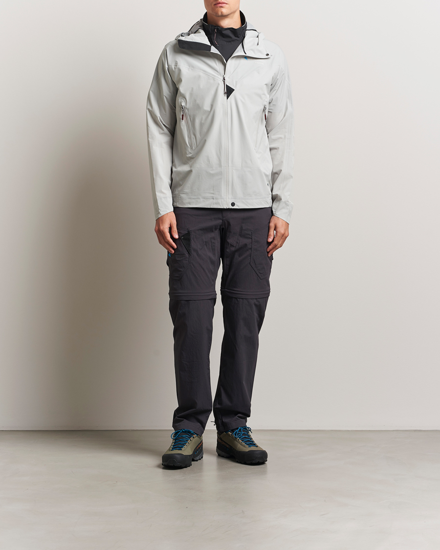Homme | Manteaux Et Vestes | Klättermusen | Vingtor Hooded Shell Jacket Moon