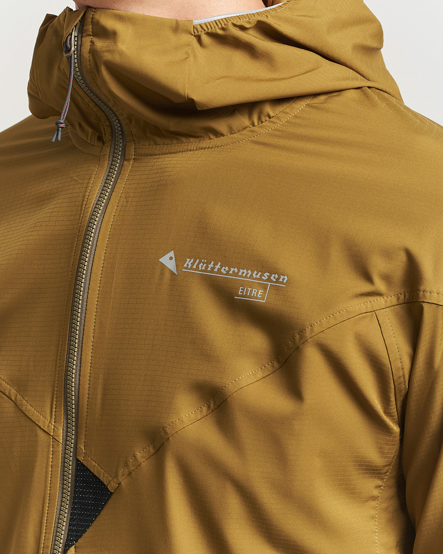 Homme | Manteaux Et Vestes | Klättermusen | Eitre Zip Hood Windbreaker Jacket Juniper Green