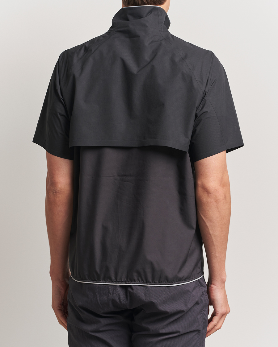 Homme | Chemises | Klättermusen | Vidre Zip Short Sleeve Shirt Black