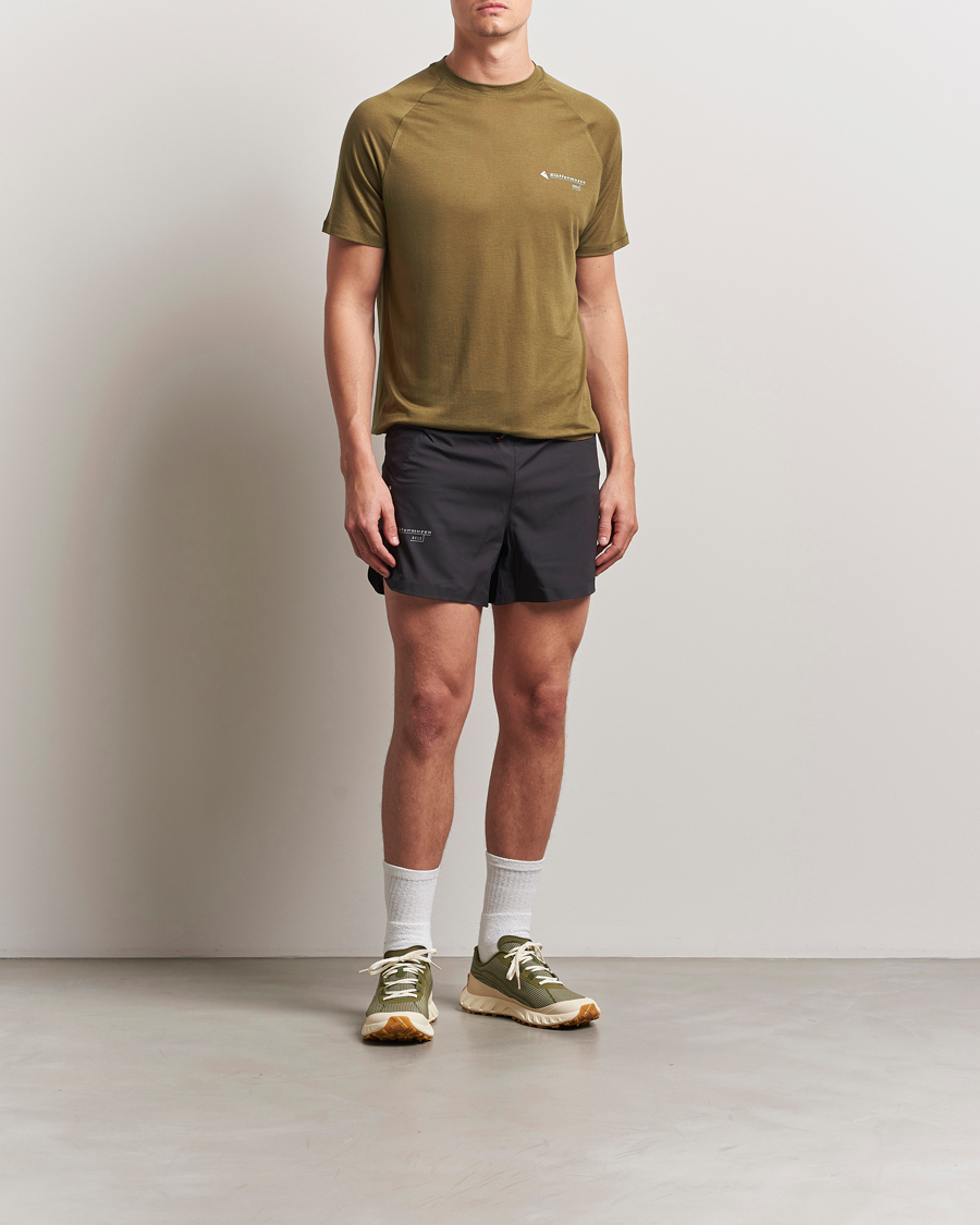 Homme | T-shirts | Klättermusen | Groa Short Sleeve T-Shirt Olive