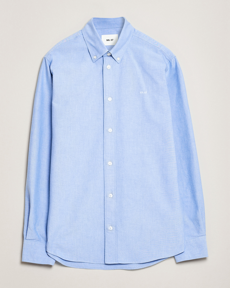 Homme | Chemises | NN07 | Colby Oxford Shirt Light Blue