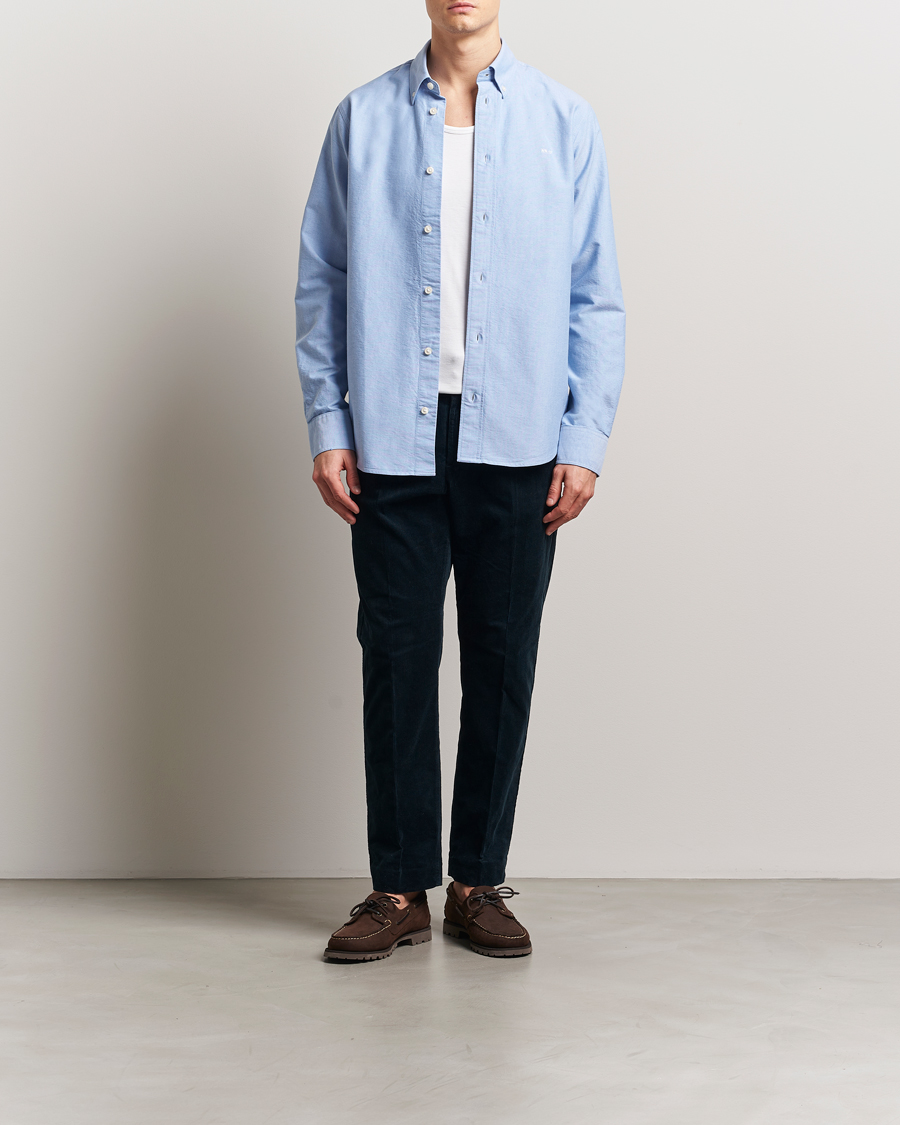 Homme | Chemises | NN07 | Colby Oxford Shirt Light Blue