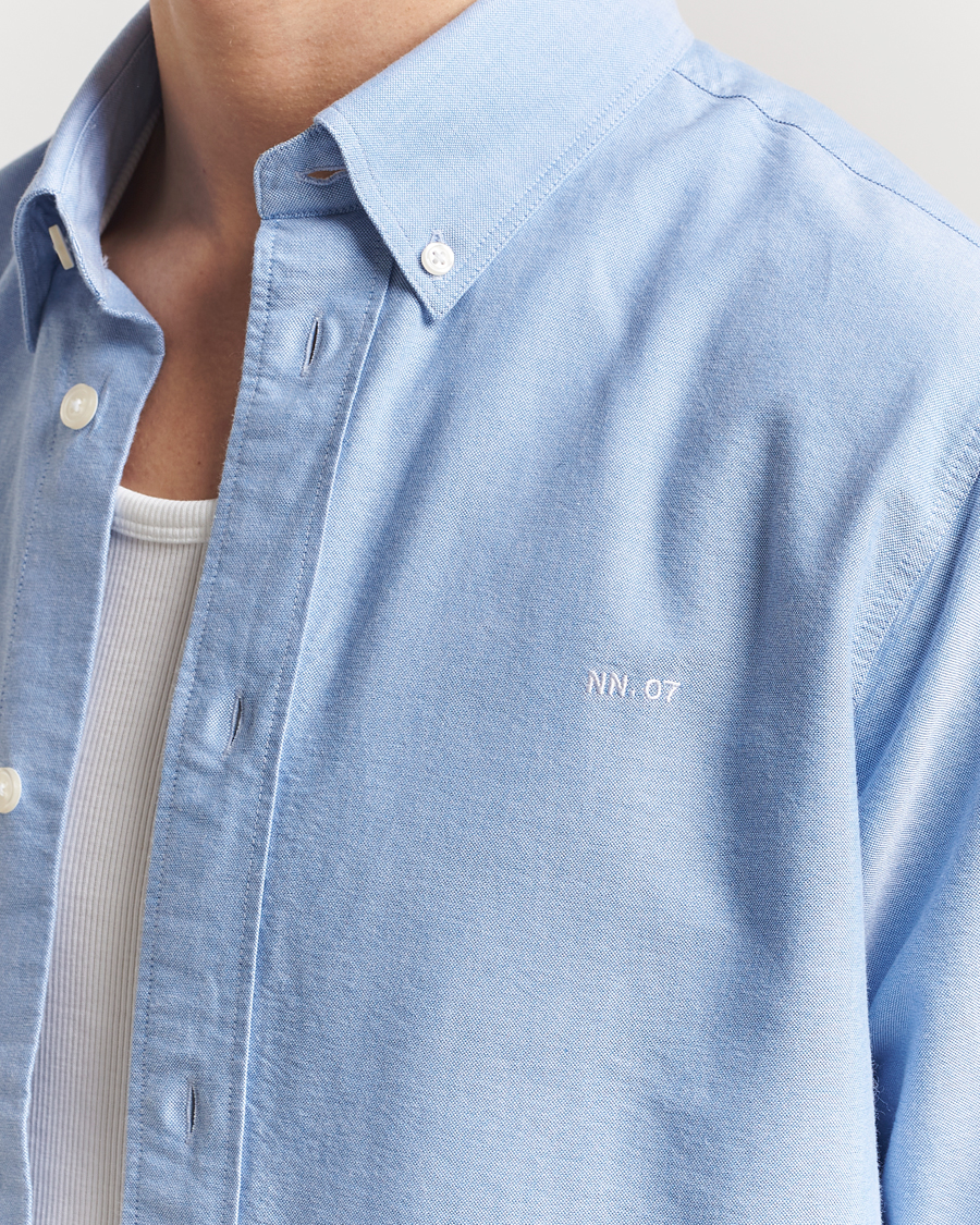 Homme | Chemises | NN07 | Colby Oxford Shirt Light Blue