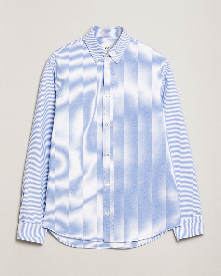 Homme | Chemises | NN07 | Colby Oxford Shirt Blue/White