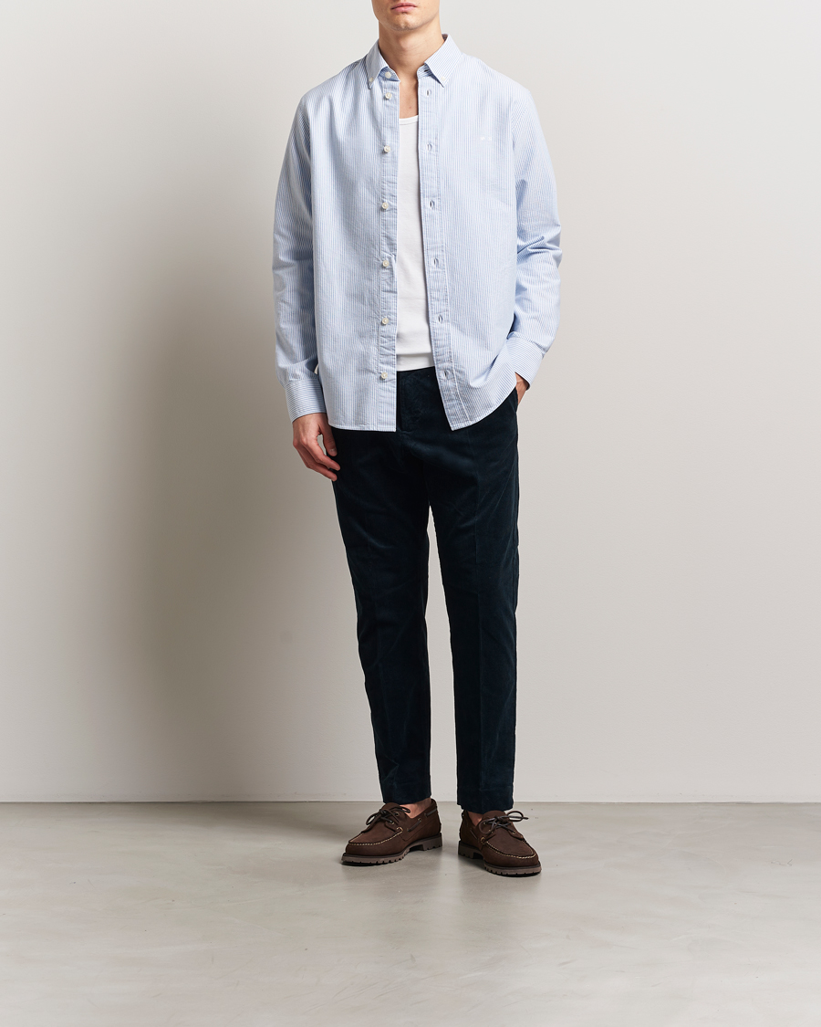 Homme | Chemises | NN07 | Colby Oxford Shirt Blue/White