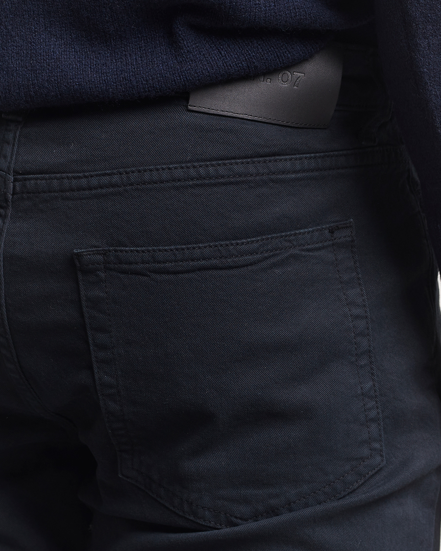 Homme | Pantalons | NN07 | Tony 5-Pocket Pants Navy Blue