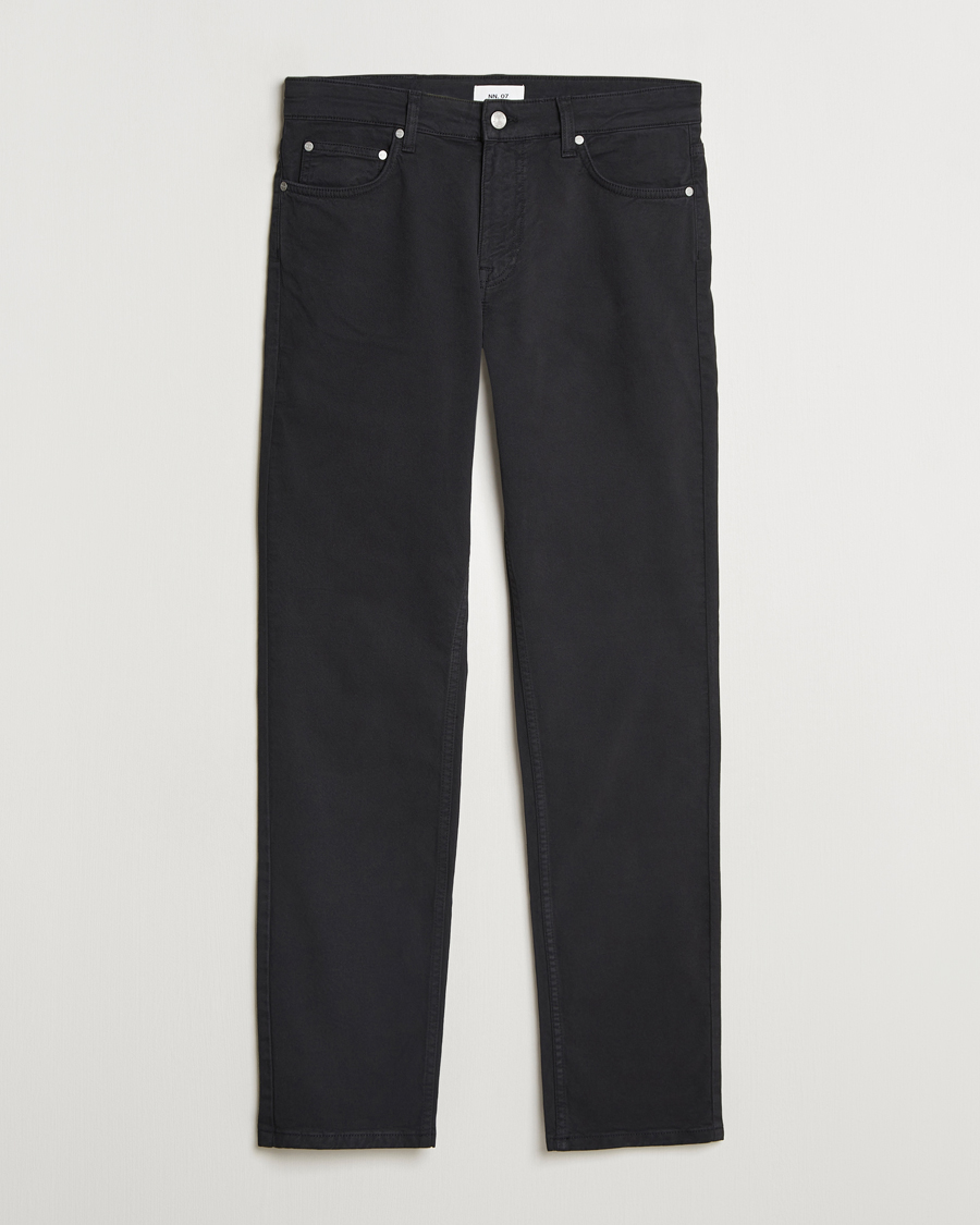 Homme | Pantalons | NN07 | Tony 5-Pocket Pants Black