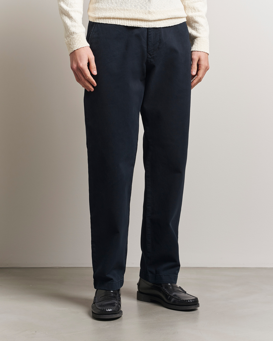 Homme | Pantalons | NN07 | Aden Regular Fit Chinos Navy Blue