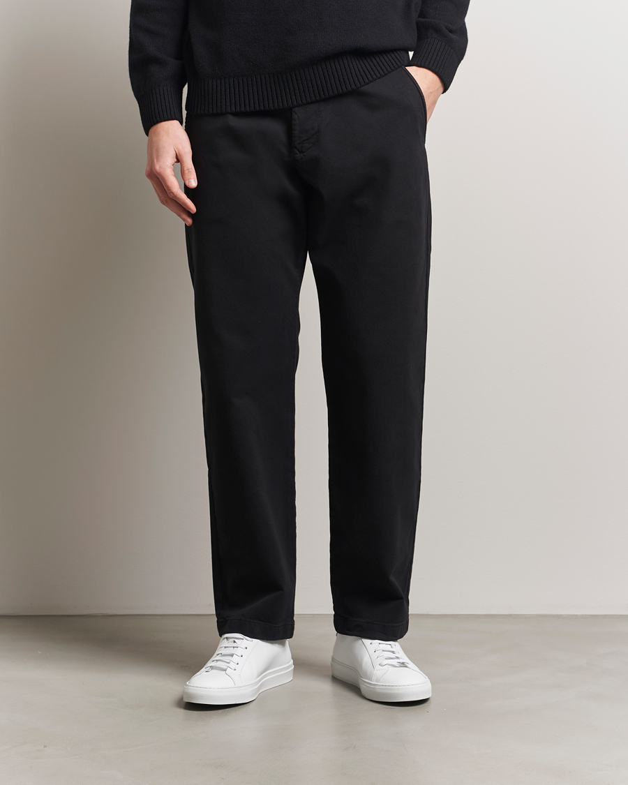 Homme | Pantalons | NN07 | Aden Regular Fit Chinos Black