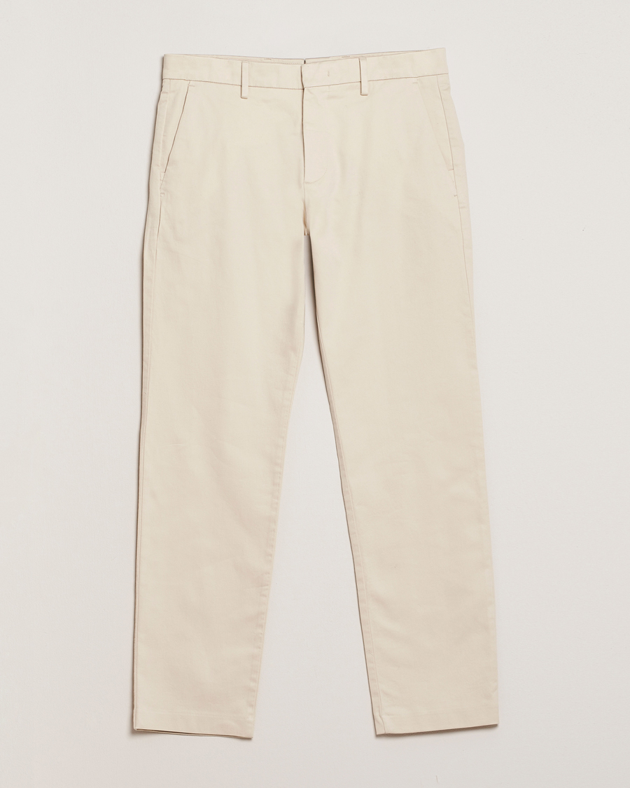 Homme | Pantalons | NN07 | Theo Regular Fit Stretch Chinos Ivory