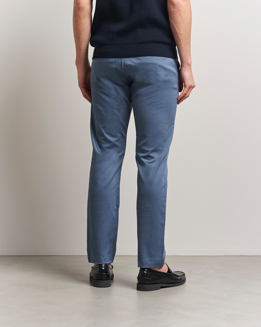 Homme | Pantalons | NN07 | Theo Regular Fit Stretch Chinos Bering Blue