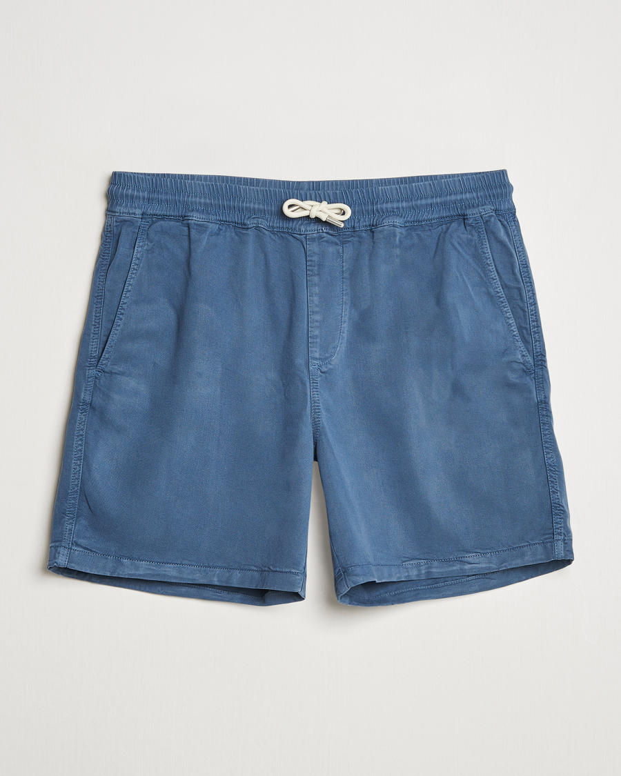 Homme | Shorts | NN07 | Gregor Drawstring Shorts Bering Blue