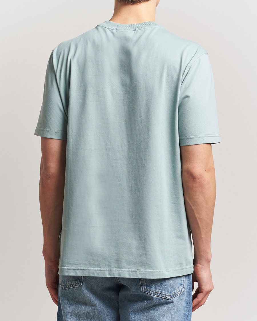 Homme | T-shirts | NN07 | Adam Pima Crew Neck T-Shirt Steely Blue