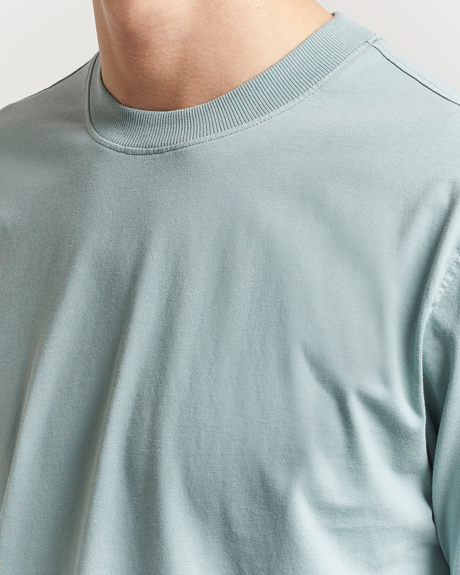 Homme | T-shirts | NN07 | Adam Pima Crew Neck T-Shirt Steely Blue