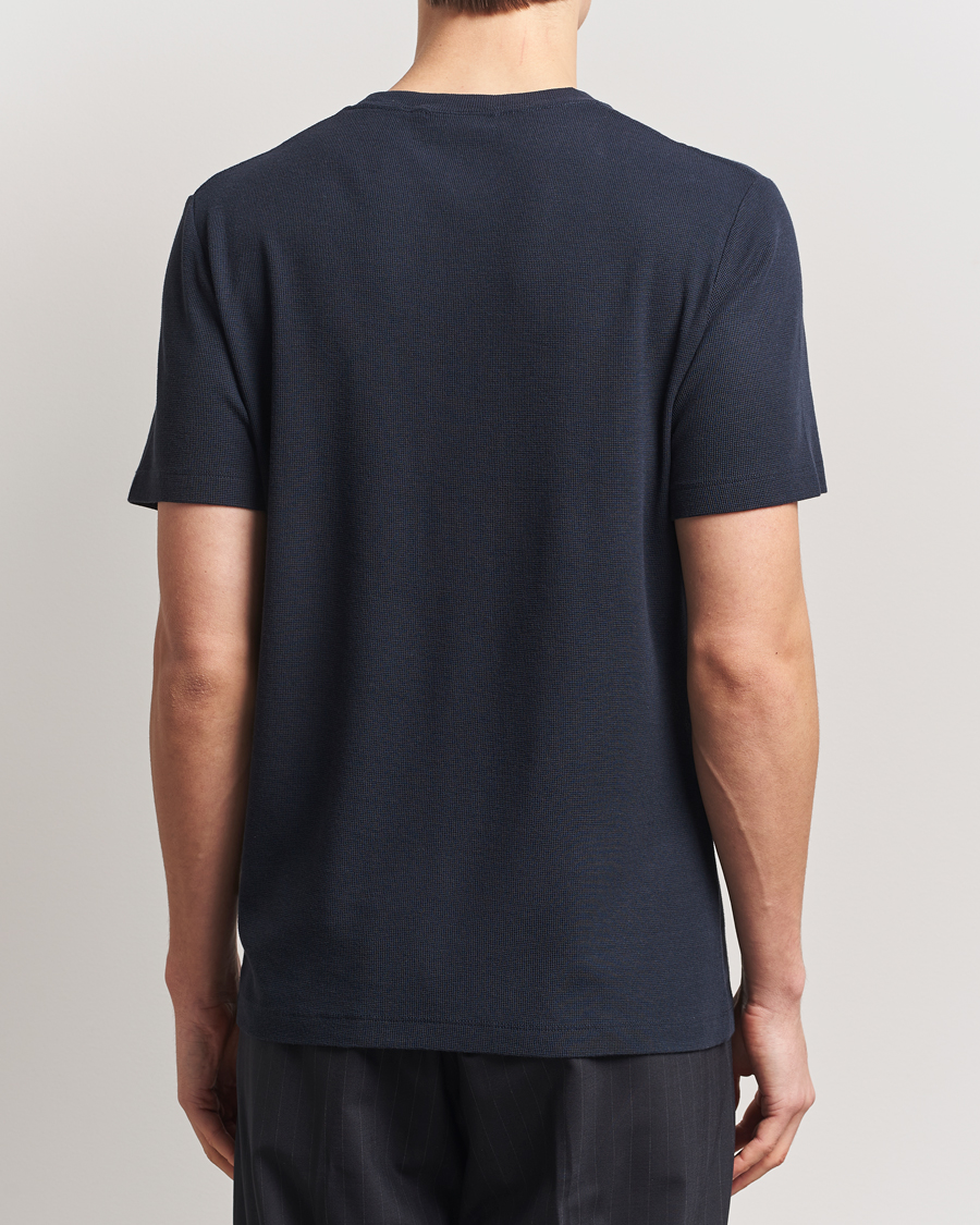 Homme | T-shirts | NN07 | Clive Crew Neck T-Shirt Navy Blue