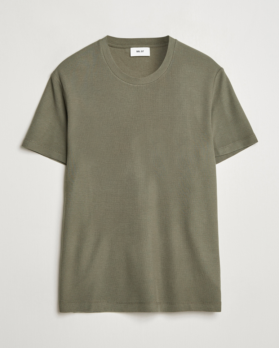 Homme | T-shirts | NN07 | Clive Crew Neck T-Shirt Capers Green