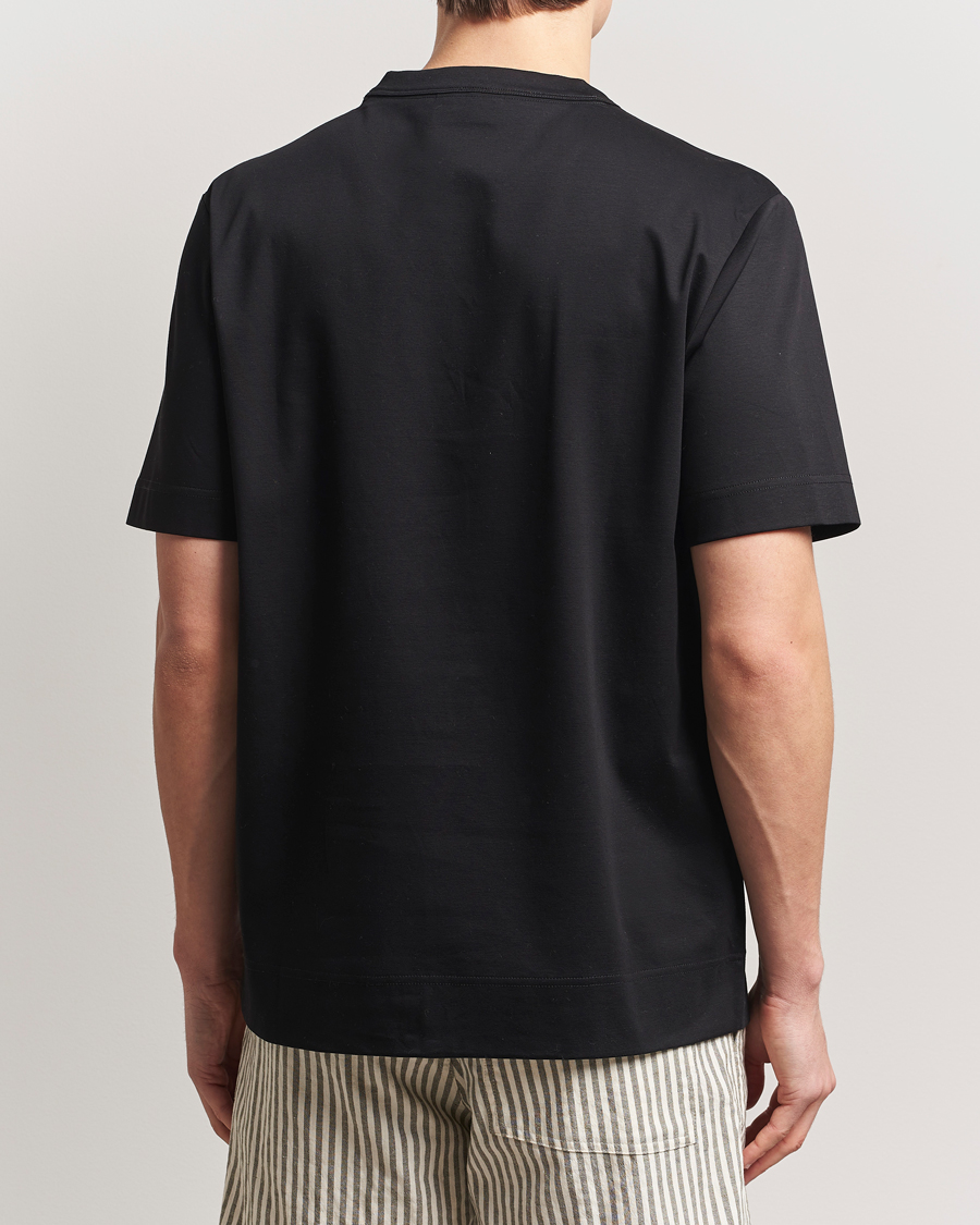Homme | T-shirts | NN07 | Pedro Mercerized Crew Neck T-Shirt Black