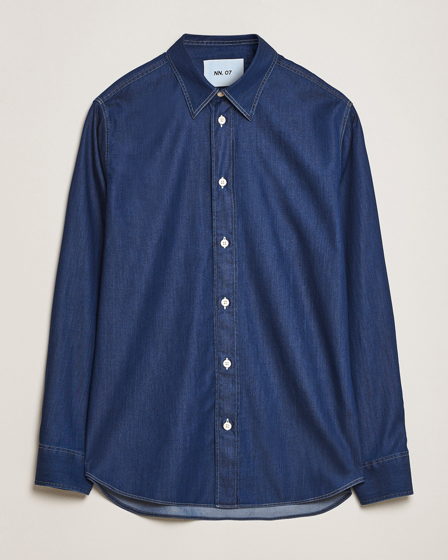 Homme | Chemises | NN07 | Colby Denim Shirt Medium Indigo