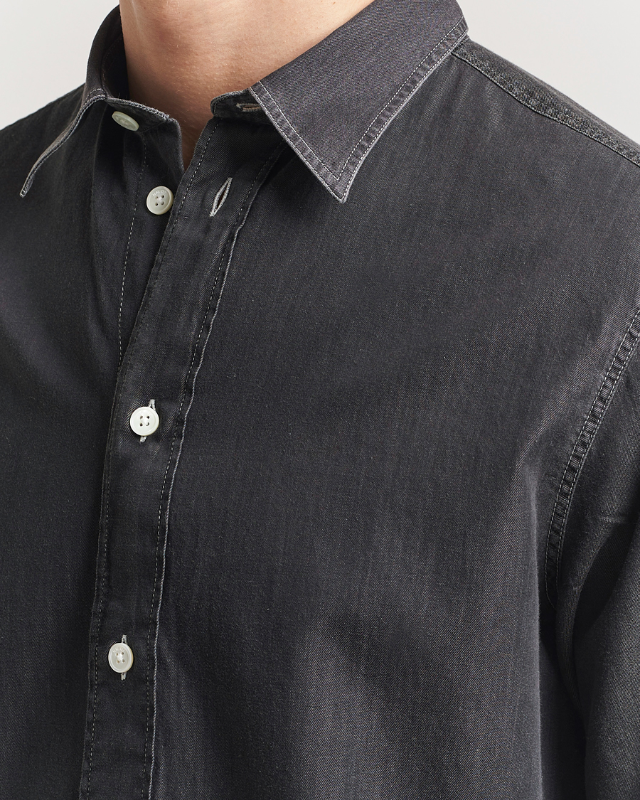 Homme | Chemises | NN07 | Colby Denim Shirt Dark Grey