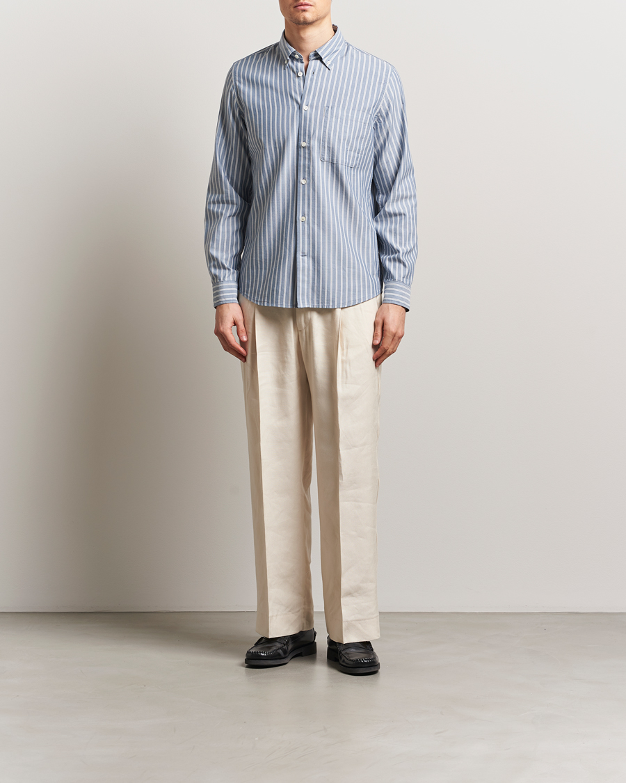Homme | Chemises | NN07 | Arne Tencel Shirt Multi Stripe