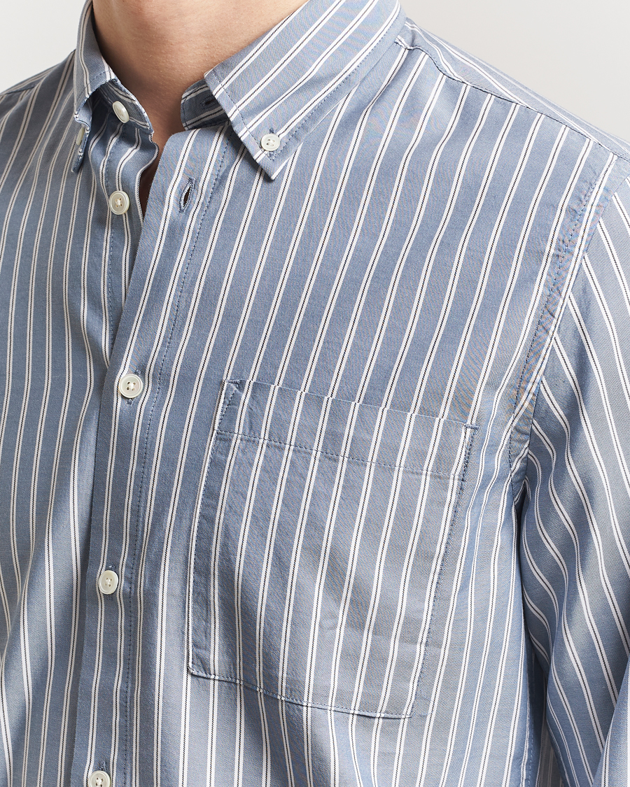 Homme | Chemises | NN07 | Arne Tencel Shirt Multi Stripe