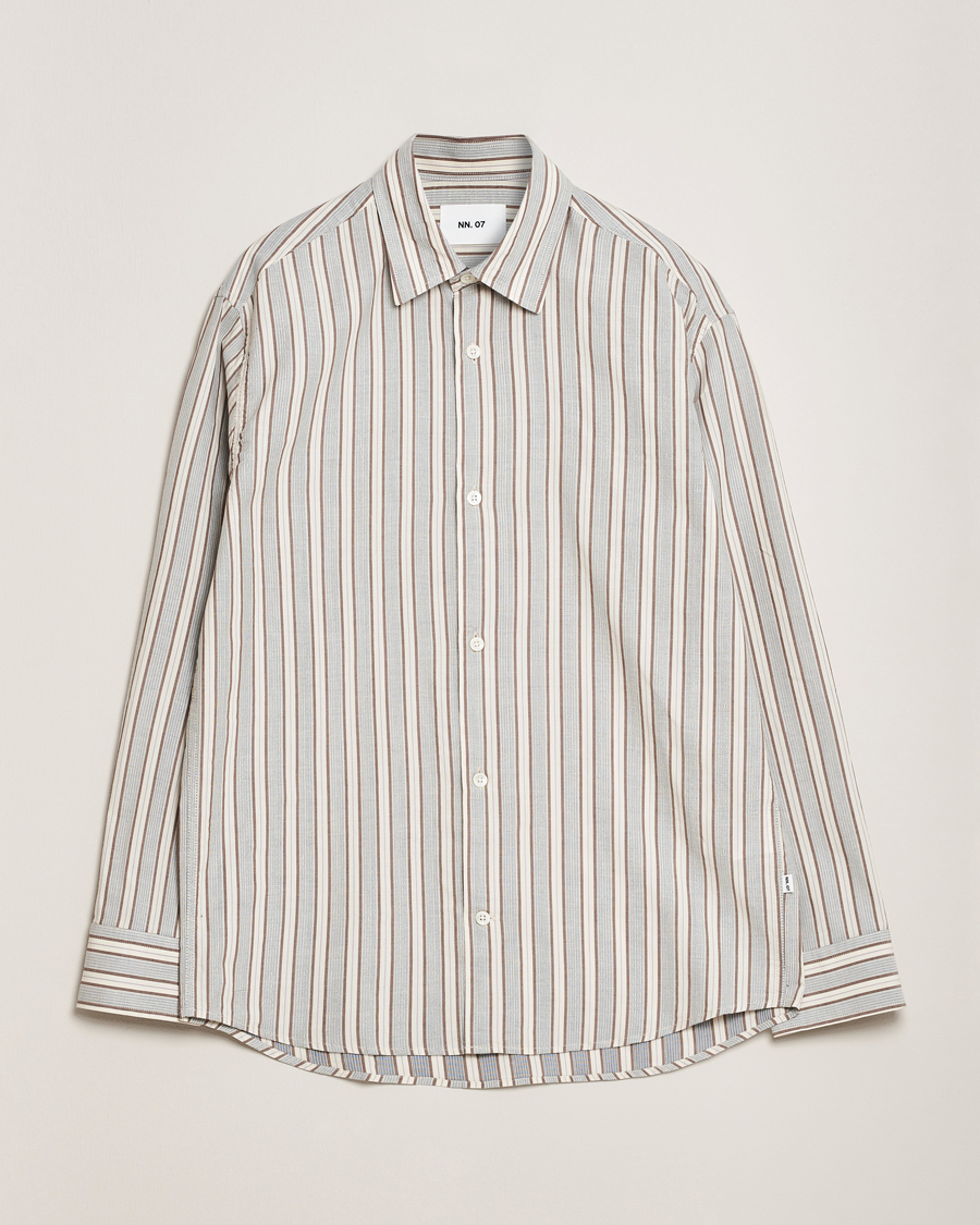 Homme | Chemises | NN07 | Freddy Striped Shirt Multi Stripe