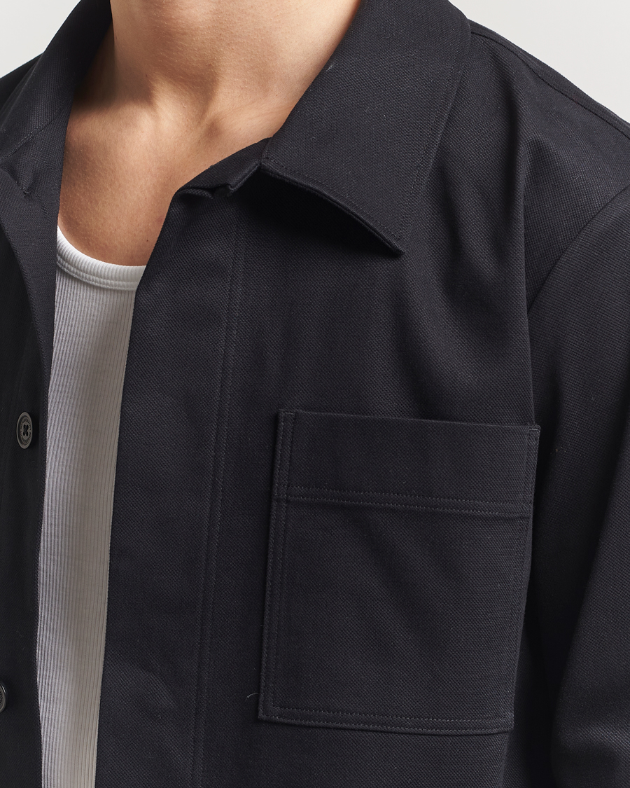 Homme | Chemises | NN07 | Olav Pocket Overshirt Black