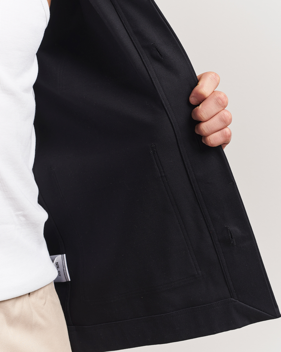 Homme | Chemises | NN07 | Olav Pocket Overshirt Black