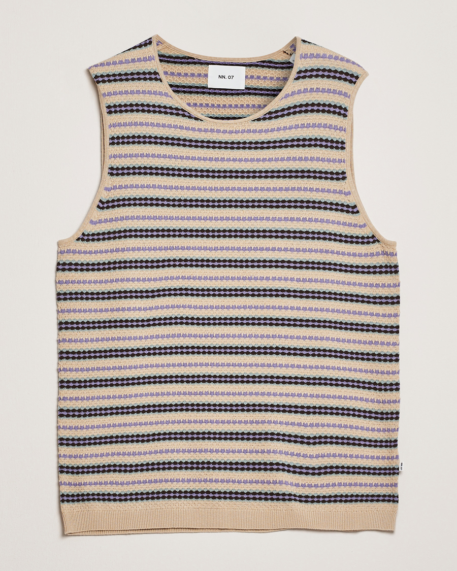 Homme | Pulls Et Tricots | NN07 | Bari Structured Slipover Multi Stripe