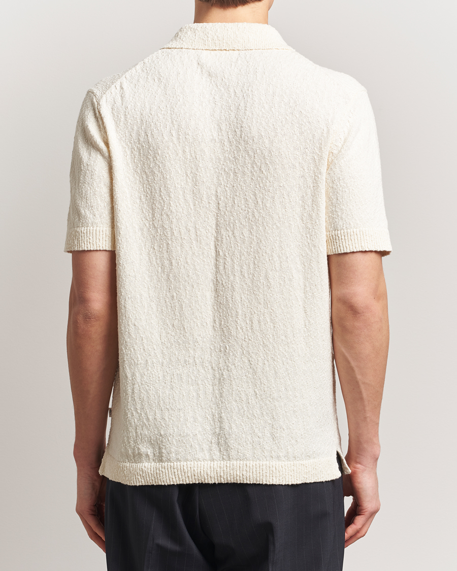 Homme | Polos | NN07 | Randy Knitted Polo Ecru