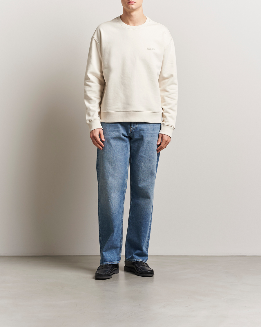 Homme | Pulls Et Tricots | NN07 | David Crew Neck Sweatshirt Ivory