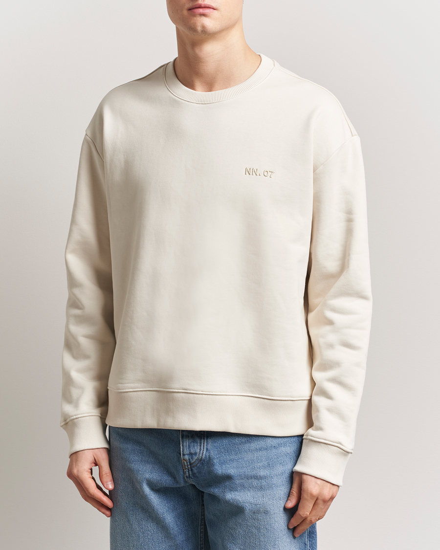 Homme | Pulls Et Tricots | NN07 | David Crew Neck Sweatshirt Ivory