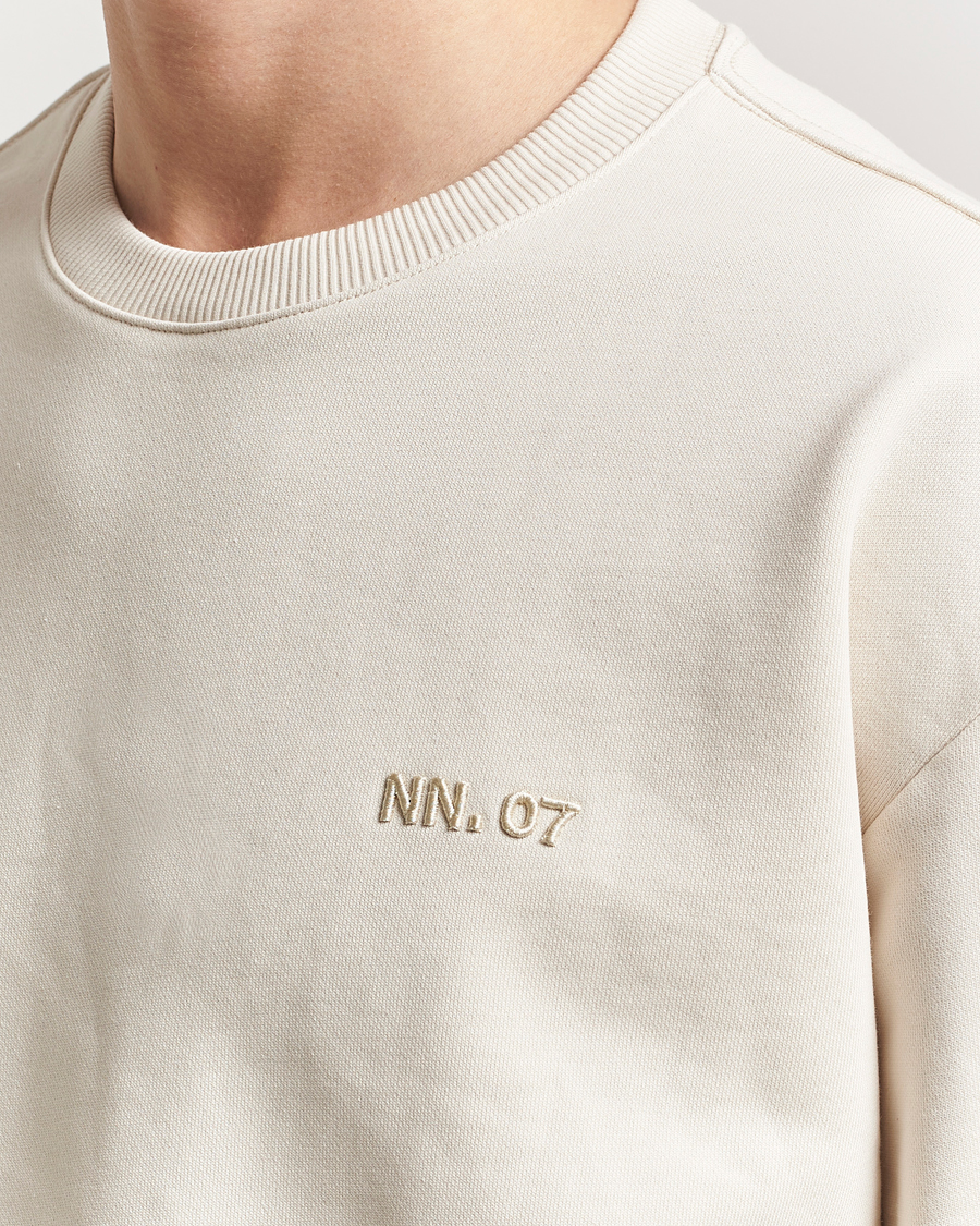 Homme | Pulls Et Tricots | NN07 | David Crew Neck Sweatshirt Ivory