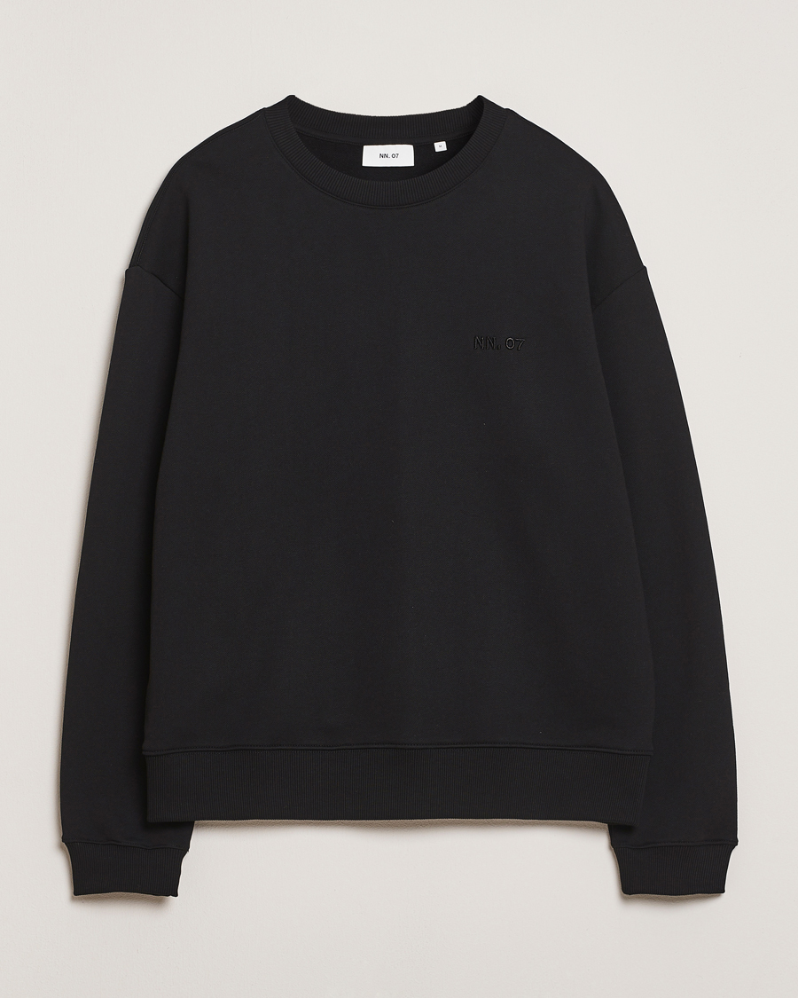 Homme | Pulls Et Tricots | NN07 | David Crew Neck Sweatshirt Black