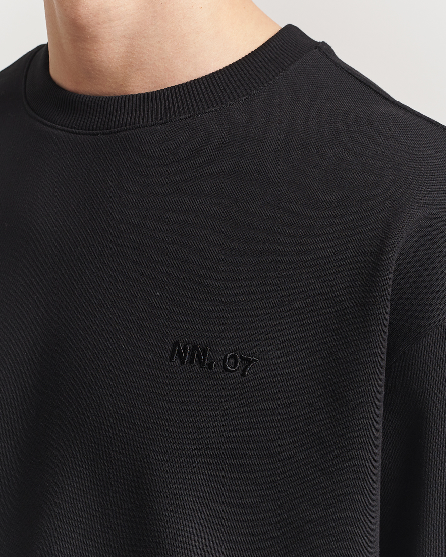 Homme | Pulls Et Tricots | NN07 | David Crew Neck Sweatshirt Black