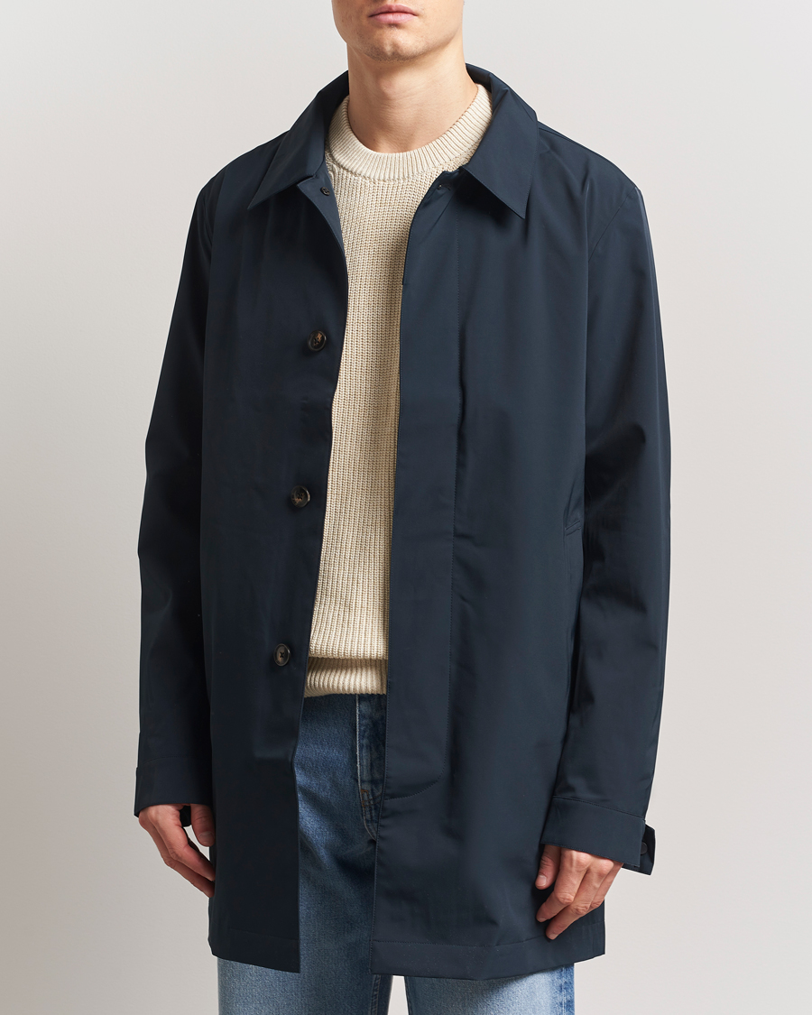 Homme | Manteaux Et Vestes | NN07 | Kim Waterproof Car Coat Navy Blue