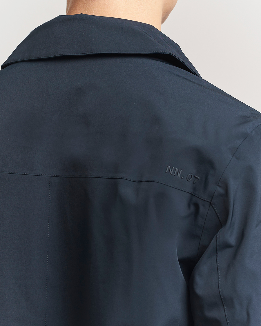 Homme | Manteaux Et Vestes | NN07 | Kim Waterproof Car Coat Navy Blue