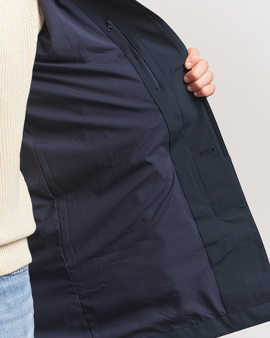 Homme | Manteaux Et Vestes | NN07 | Kim Waterproof Car Coat Navy Blue