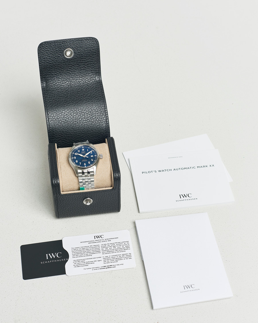 Homme | IWC Pre-Owned Pilot's Watch Mark XX Silver | IWC Pre-Owned | Pilot's Watch Mark XX Silver